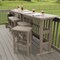 Highwood Usa Lehigh 6pc Bar Height Outdoor Patio Furniture Balcony Set AD-KITBALC201-WBR - alternate 2